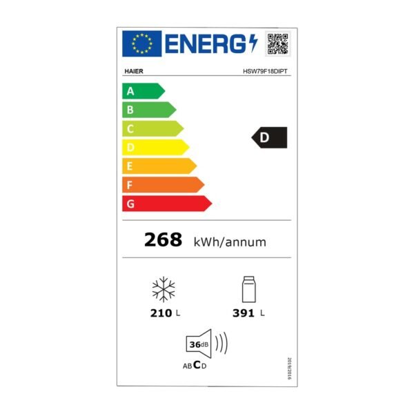 HAIER HSW79F18DIPT frigorifero americano5
