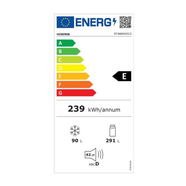 HISENSE RT488N4DC2 FRIGORIFERO DOPPIA PORTA5