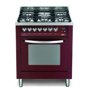Lofra PR76MFTC Cucina Rainbow 70 cm con forno elettrico – Burgundy