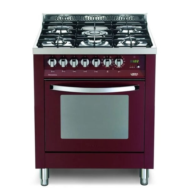 Lofra PR76MFTC Cucina Rainbow 70 cm con forno elettrico – Burgundy